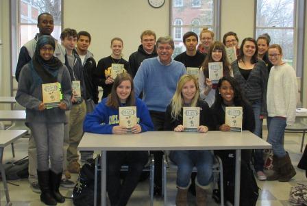 Here I am with Dr. Anne Mack's class at the University of Missouri